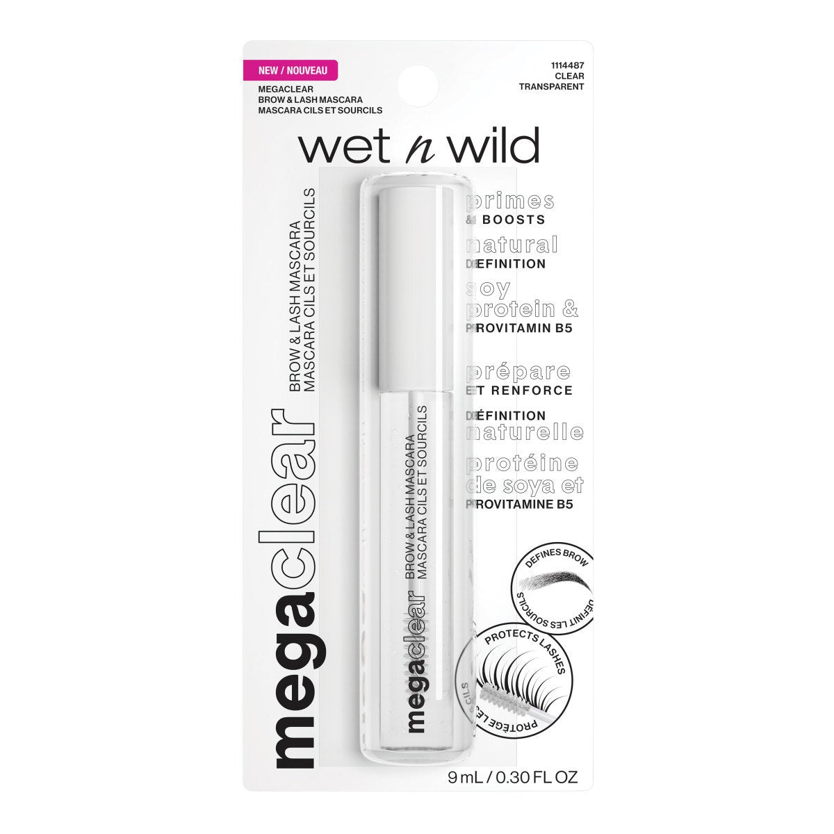 Mega Clear Brow & Lash Mascara - Image 4