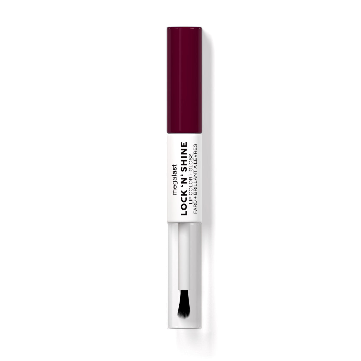 Megalast Lock 'N' Shine Lip Color + Gloss | Dark Wisteria - Image 2