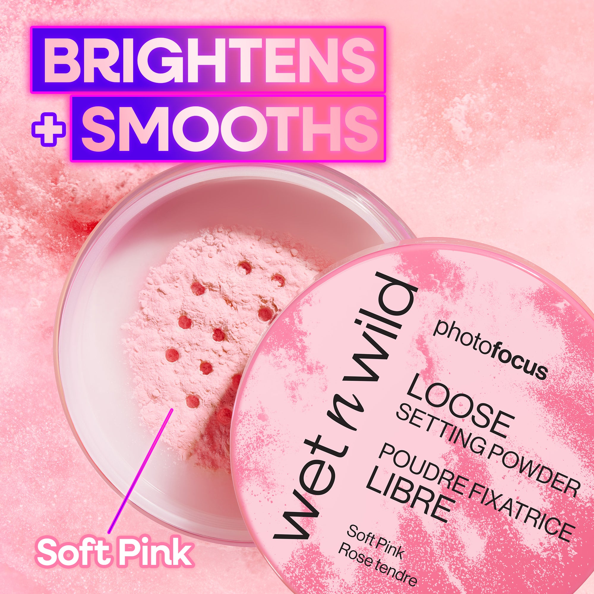 Photo Focus Loose Setting Powder | Soft Pink - Image 5
