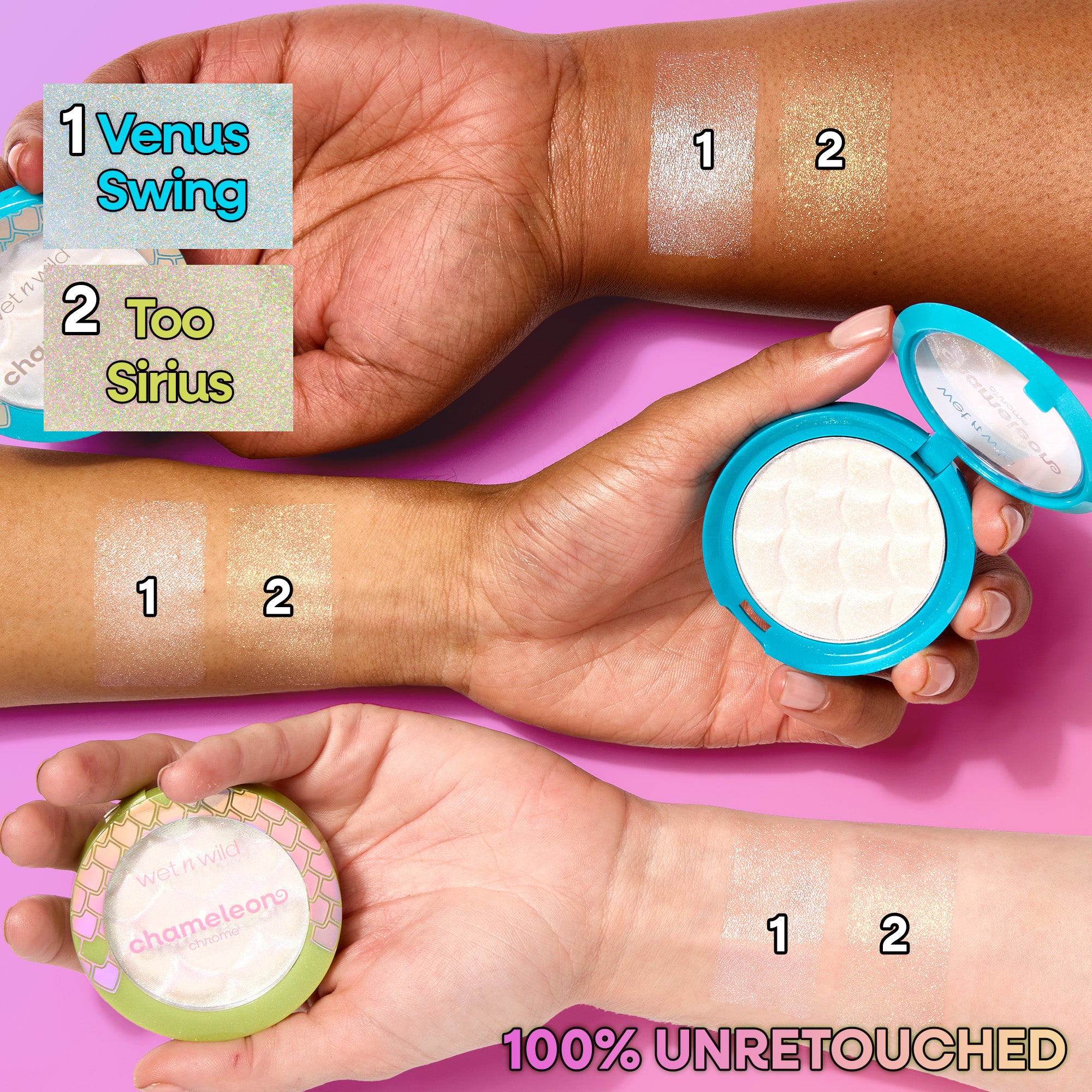 Chameleon Chrome Highlighter | Too Sirius - Image 3