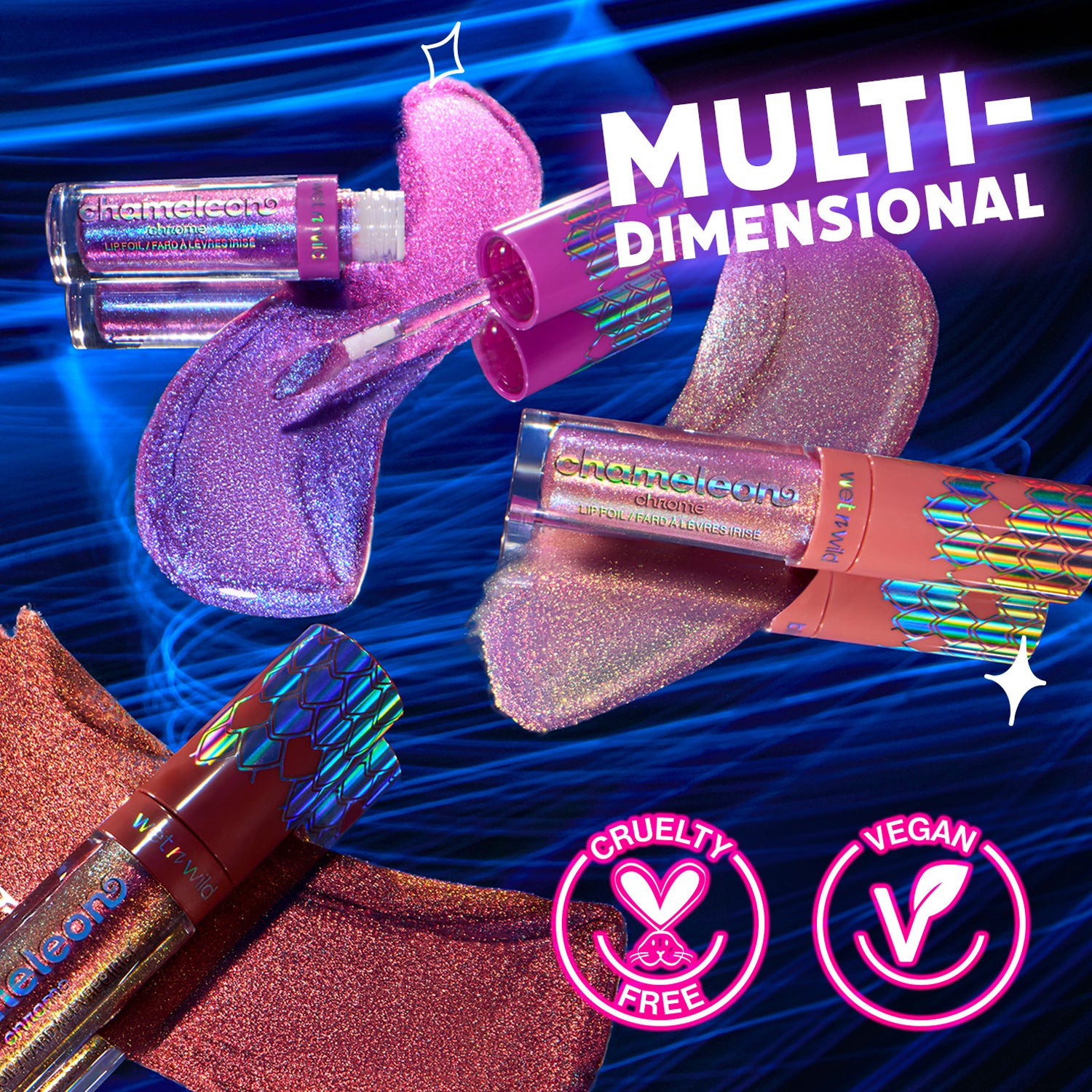 Chameleon Chrome Lip Foil | Heatwave Star - Image 6