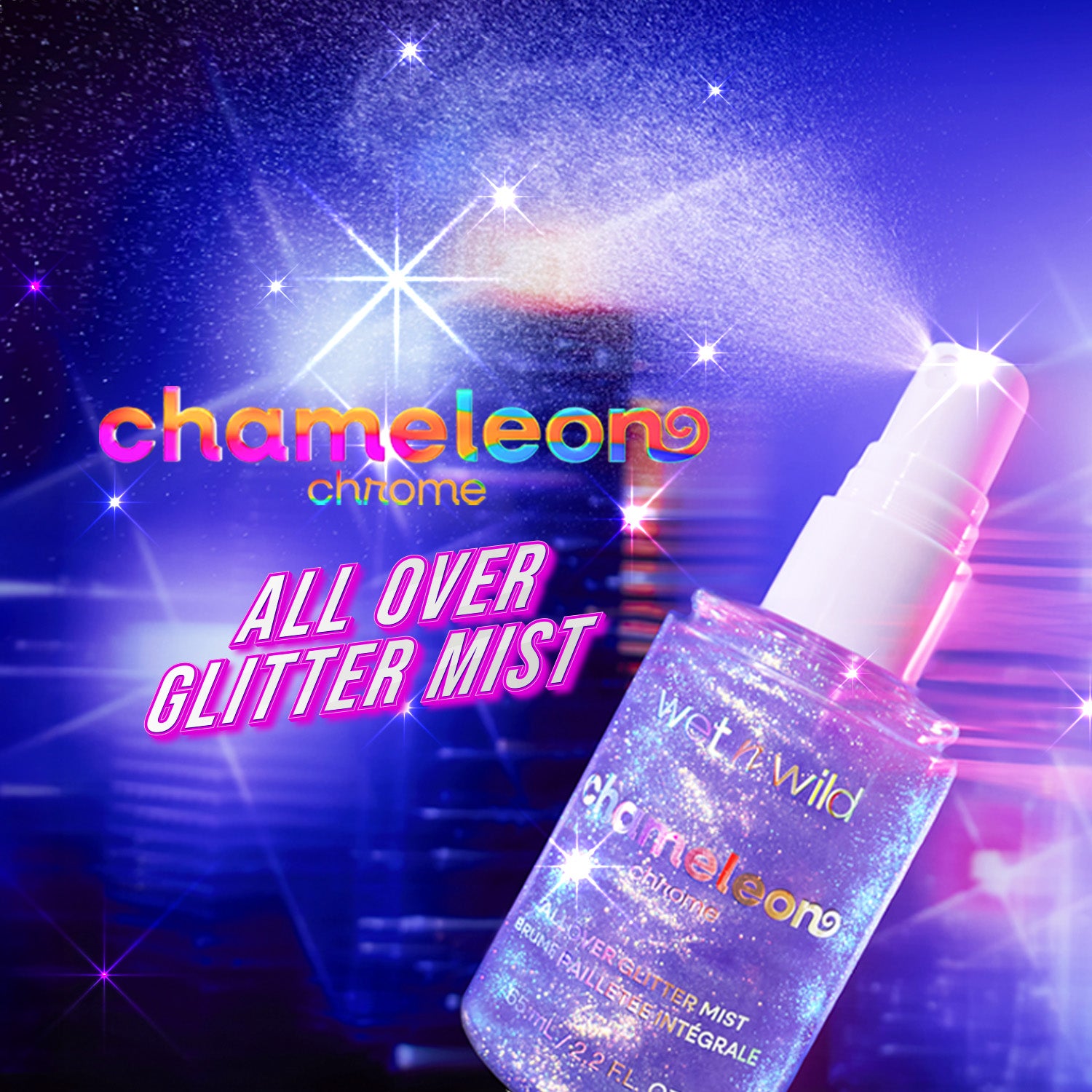 Chameleon Chrome All Over Glitter Mist | Milkier Way - Image 3