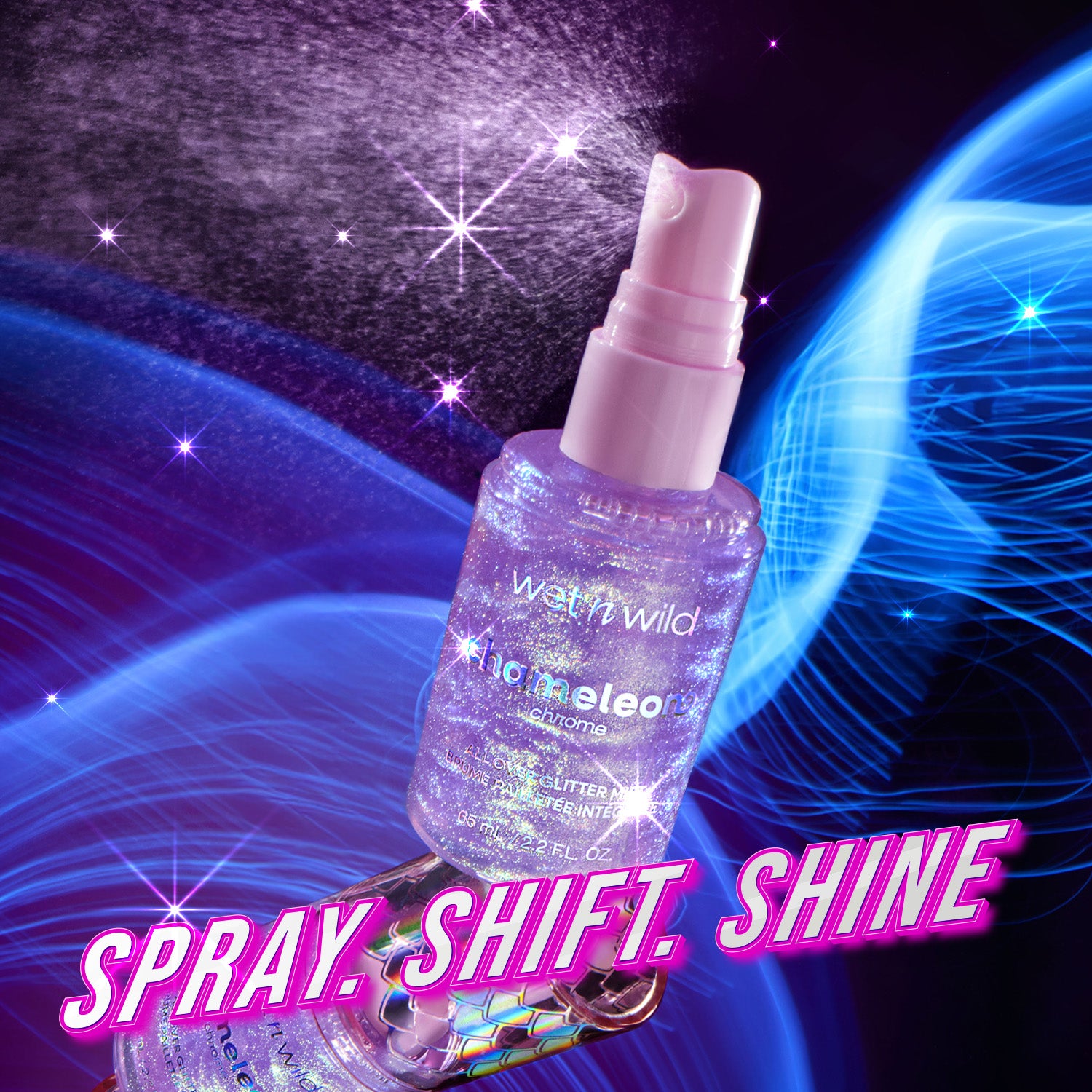 Chameleon Chrome All Over Glitter Mist | Milkier Way - Image 6