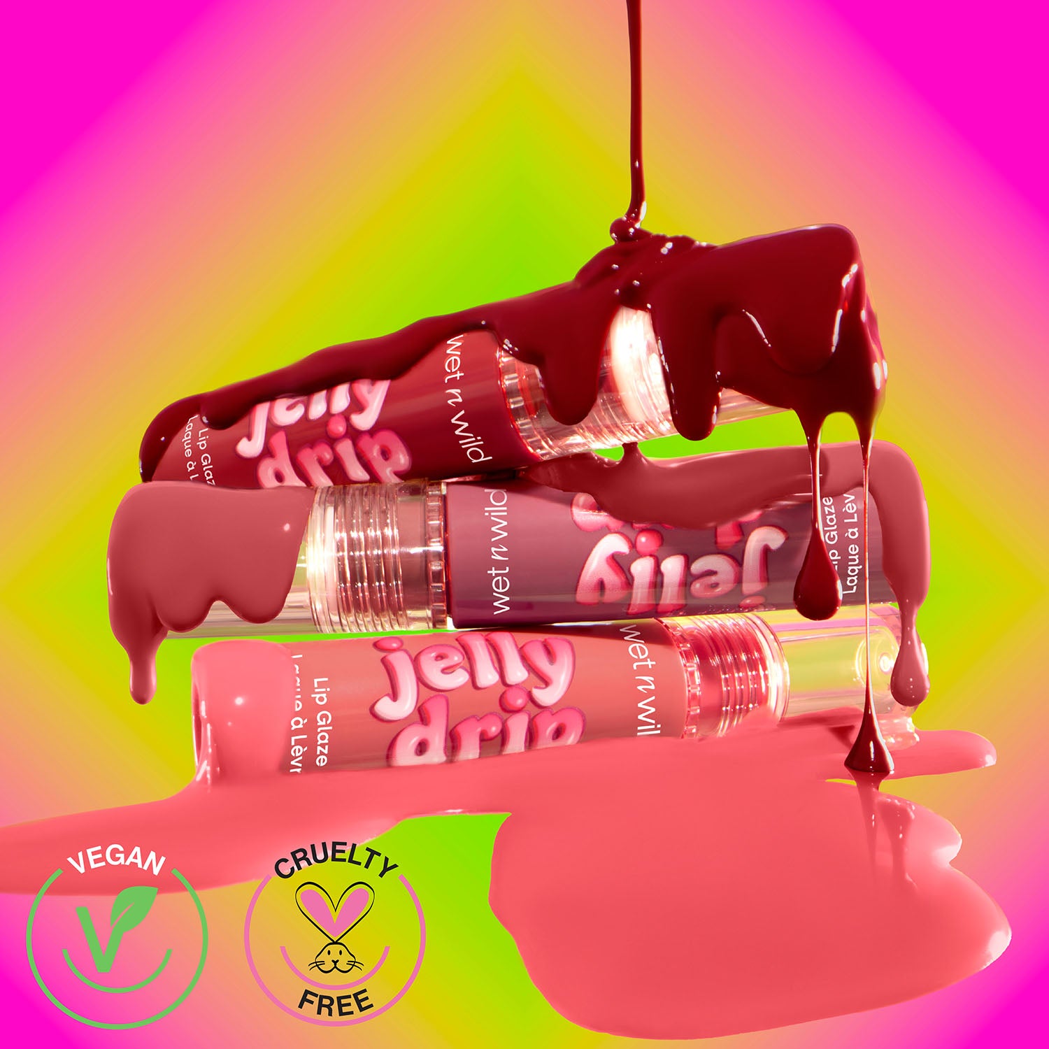 Jelly Drip Lip Glaze | Blush Guava - Image 7