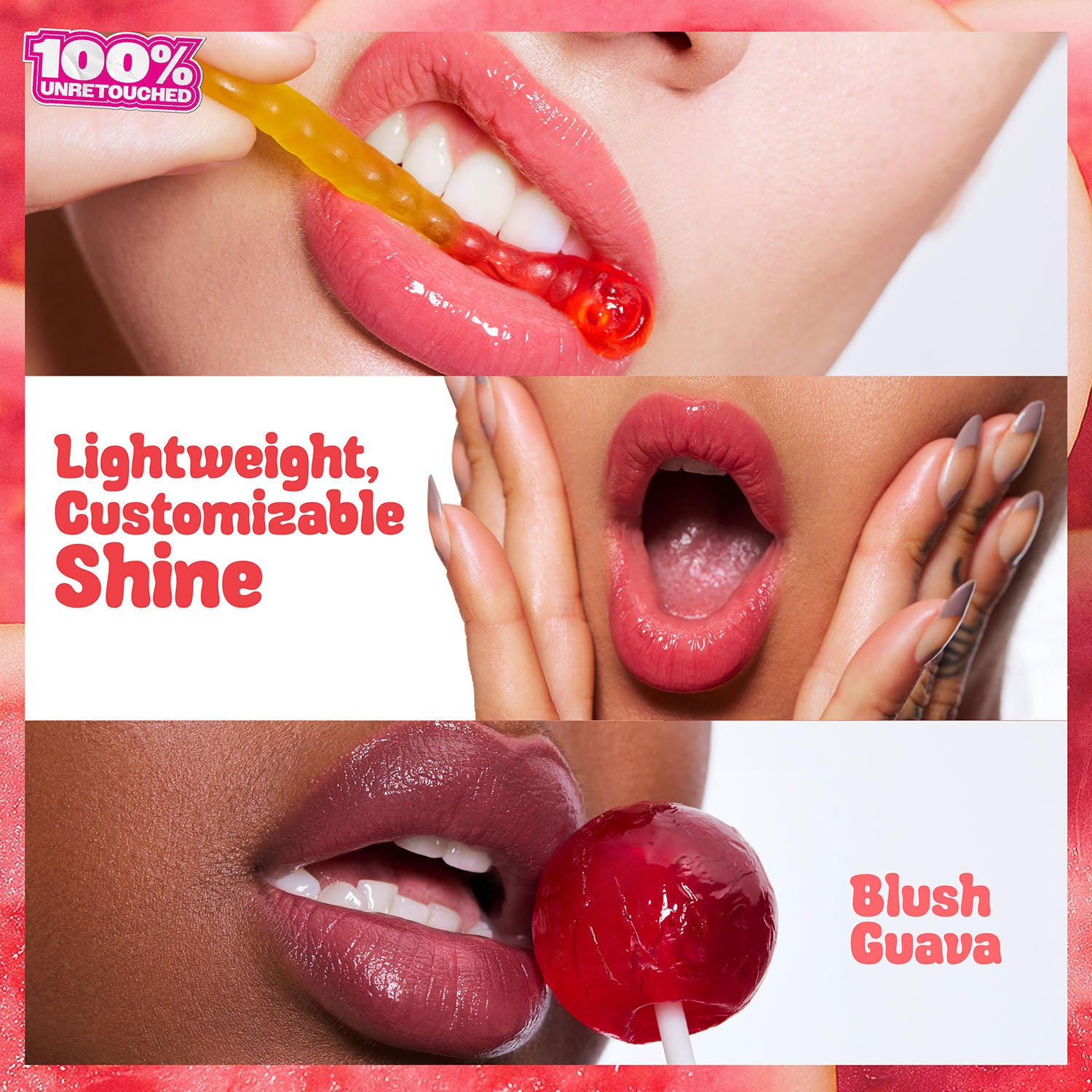 Jelly Drip Lip Glaze | Blush Guava - Image 4