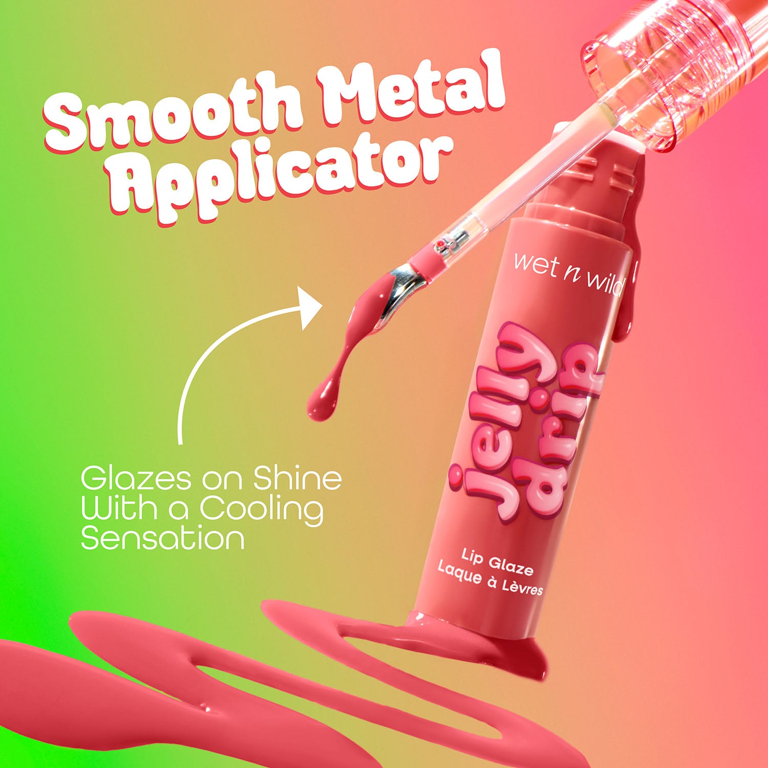 Jelly Drip Lip Glaze | Blush Guava - Image 5