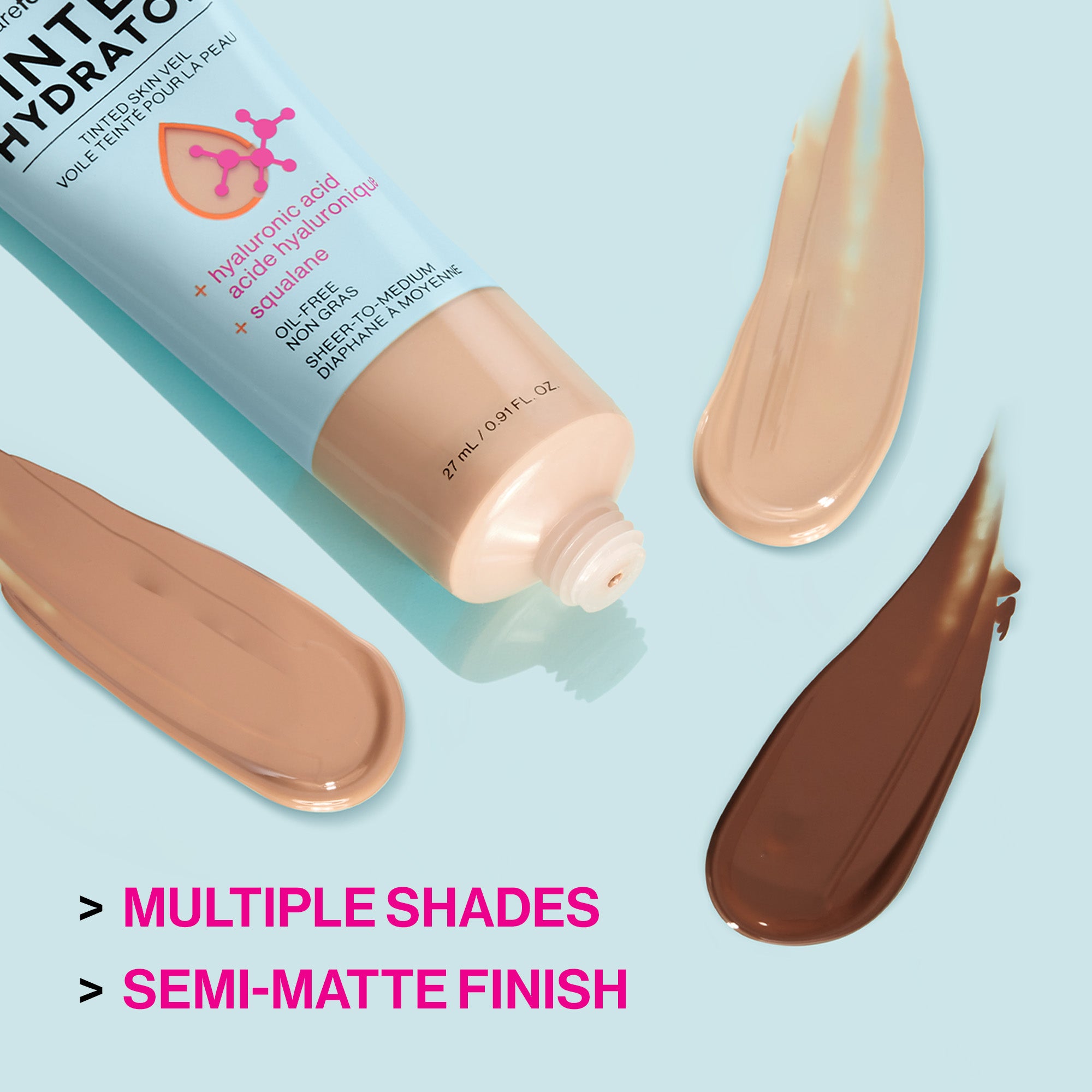 Bare Focus Tinted Hydrator Tinted Skin Veil | Deep - Image 6