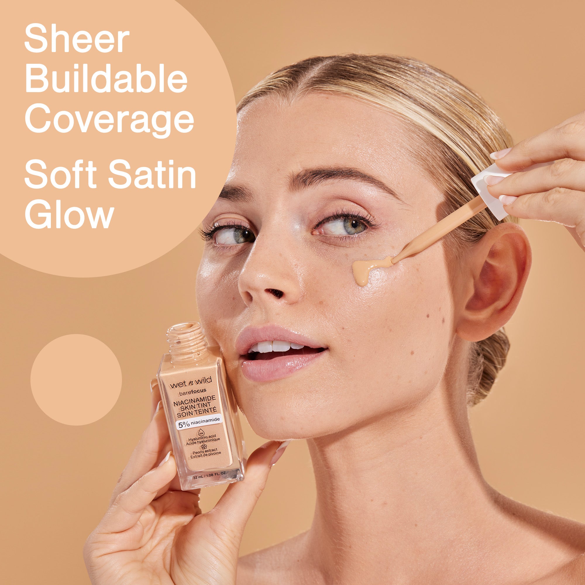 Bare Focus Niacinamide Skin Tint | Fair Beige - Image 4